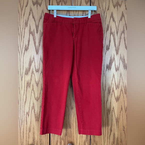 A.n.a. Red Khaki Pants - Picture 1 of 4